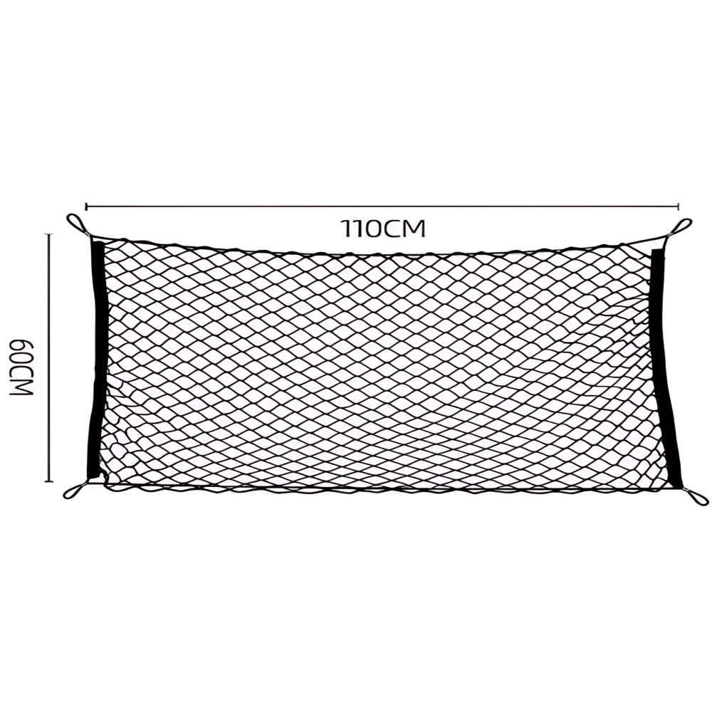 Сітка органайзер XOKO для багажника 110 x 60 см Чорний (XK-PH9) Матеріал поліестер
