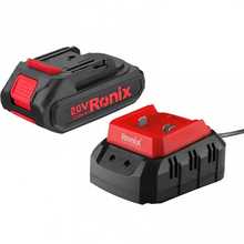 Автомобільний компресор RONIX акумуляторний 20 В (8605)