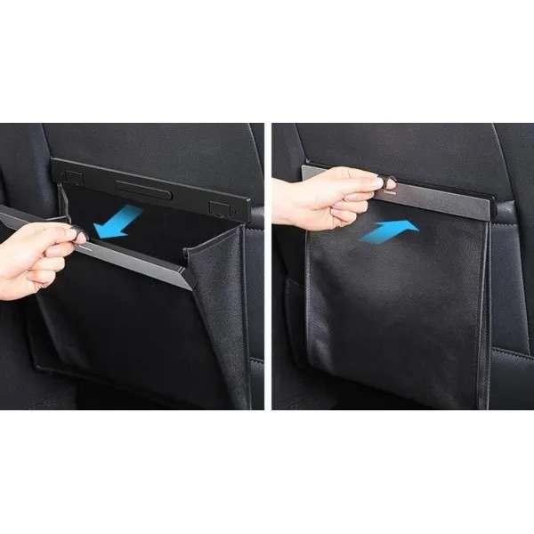 Фото housegoods BASEUS Автомобільний органайзер Large Garbage Bag for Back Seat of Cars Black