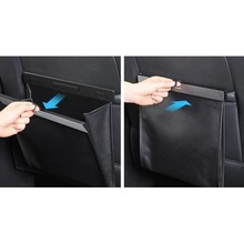 housegoods BASEUS Автомобільний органайзер Large Garbage Bag for Back Seat of Cars Black