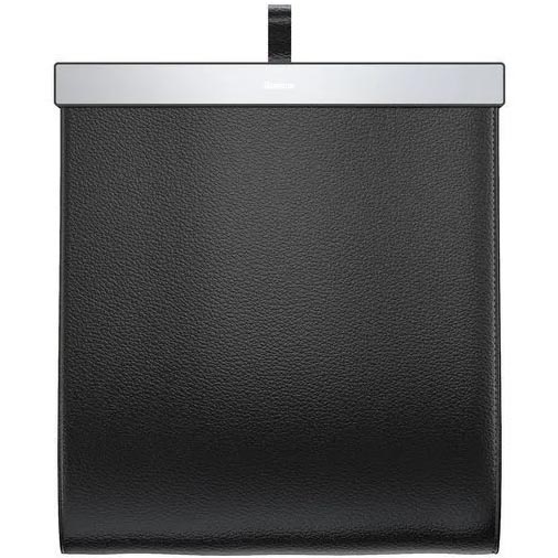 housegoods BASEUS Автомобільний органайзер Large Garbage Bag for Back Seat of Cars Black Матеріал штучна шкіра