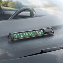 Паркувальна карта BOROFONE FC3 Ronny може бути захищена від parking sign Black Metal Gray (6941991118760)