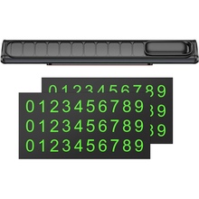 Паркувальна карта BOROFONE FC3 Ronny може бути захищена від parking sign Black Metal Gray (6941991118760)