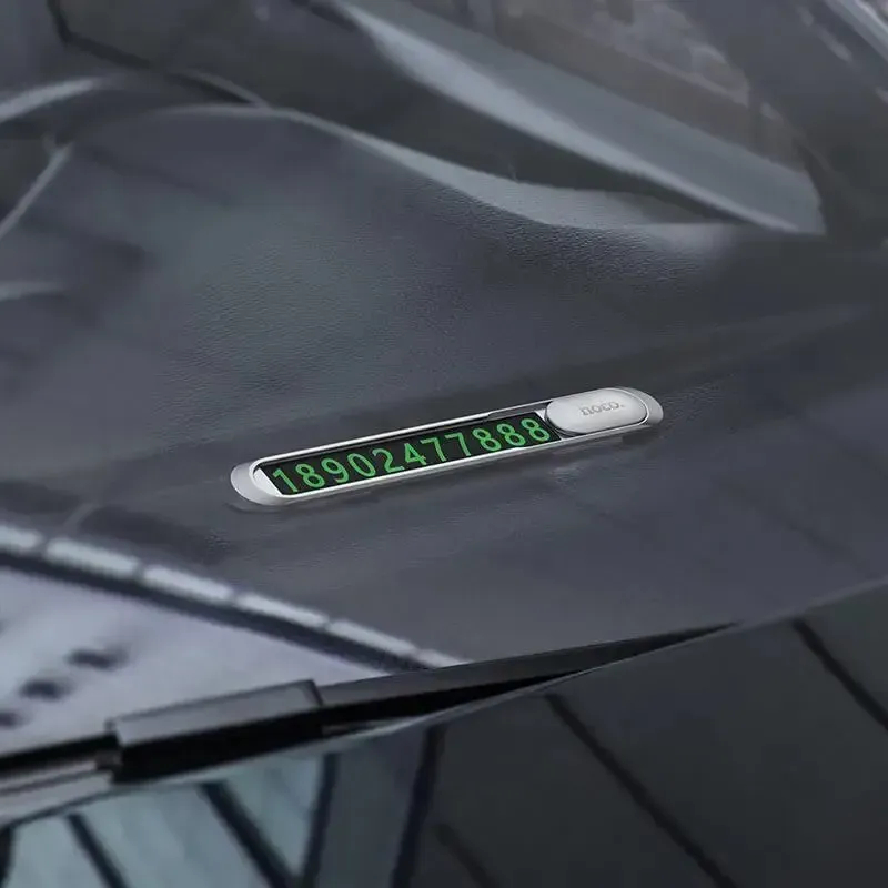 Зовнішній вигляд Паркувальна карта HOCO PH41 Promise metal hidden stop sign (6931474748799)