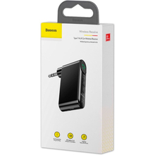 Bluetooth ресивер BASEUS BSBA-02 AUX Wireless Audio Receiver Black (WXQY010001)