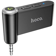 Bluetooth-ресивер HOCO E58 Magic Music Car AUX BT receiver Black (6931474748768)