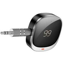 Bluetooth-ресивер HOCO E80 Travel car AUX BT receiver Black (6942007618908)