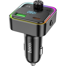 FM-трансмітер HOCO E81 Fantasy PD30W+QC3.0 BT FM Black (6942007612296)