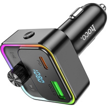 FM-трансмітер HOCO E81 Fantasy PD30W+QC3.0 BT FM Black (6942007612296)