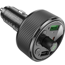 FM-трансмиттер HOCO E82 Guerrero PD30W+QC3.0 BT FM Black (6942007620642)