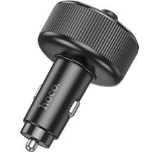 FM-трансмиттер HOCO E82 Guerrero PD30W+QC3.0 BT FM Black (6942007620642)