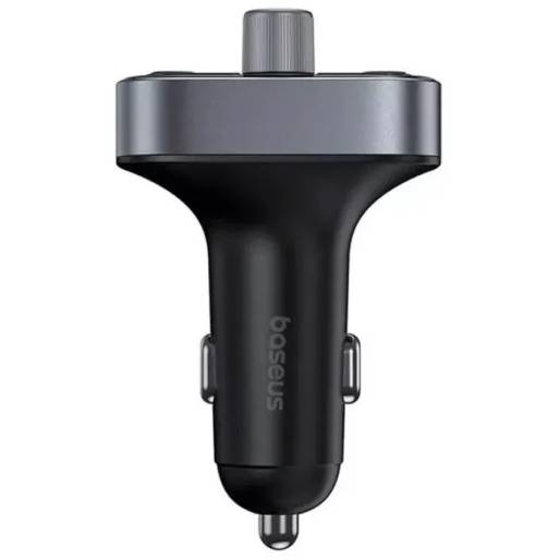 Зовнішній вигляд FM-трансмітер BASEUS S-09 Pro Black (C10762200113-00)