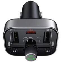 FM-трансмітер BASEUS S-09 Pro Black (C10762200113-00)