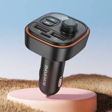 FM-трансмиттер BOROFONE BC59 Black (6941991117312)
