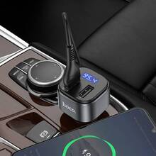 FM-трансмітер HOCO E67 Black (6931474762122)
