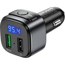 FM-трансмітер HOCO E67 Black (6931474762122)