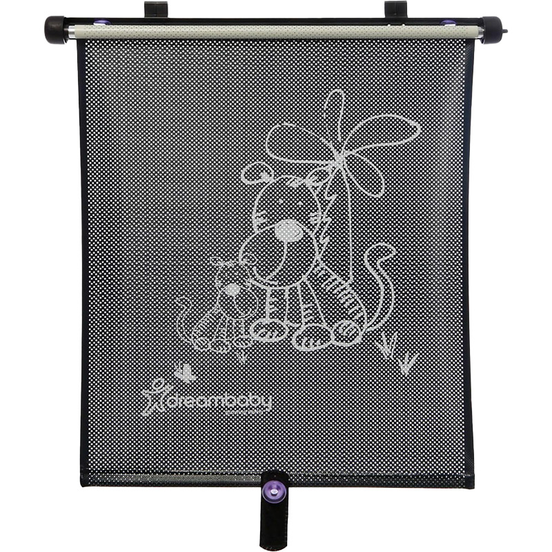 Шторка від сонця DREAMBABY Zebra+Tiger (G238) Додатково 2 шт. у комплекті; розгортається до 35,7 см завширшки і 48 см заввишки