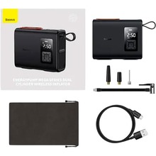 Автокомпрессор BASEUS Mega EnergyPump Series Dual Cylinder Wireless Inflator (CRNL060001)