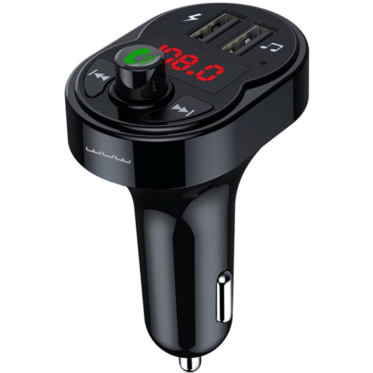 FM-трансмиттер WUW C203 Black (6972573336937)