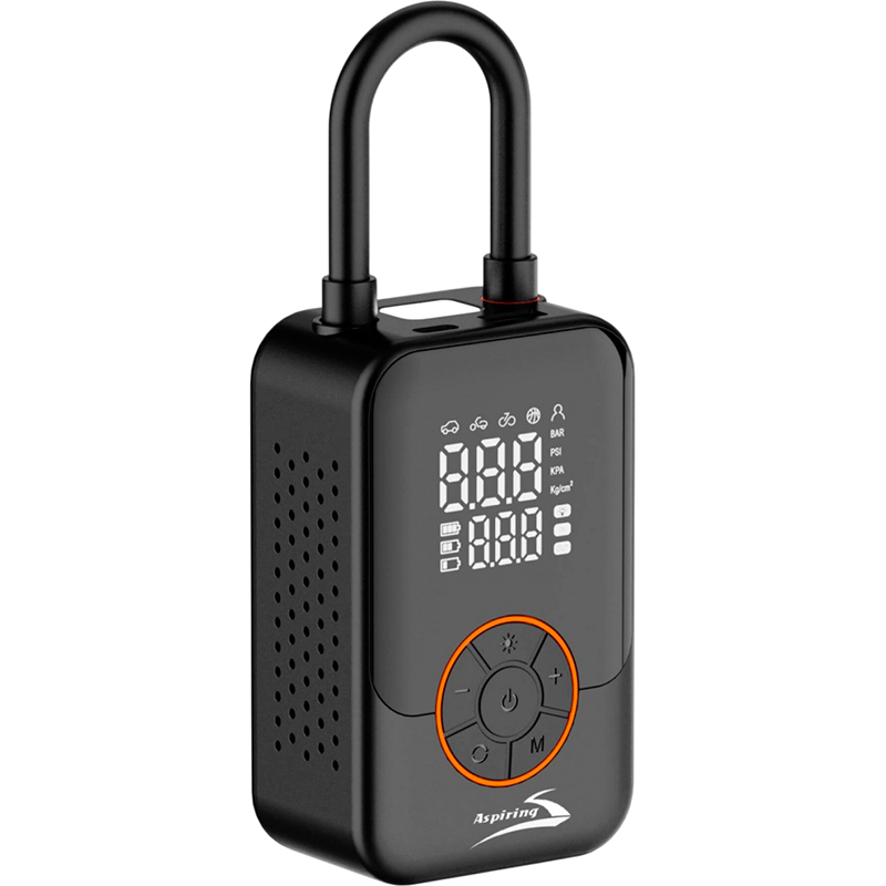 Компрессор ASPIRING Storm 5 Powerbank 70W 23L/min Wireless and Cord (ST40PB) Материал  пластик