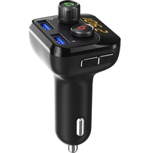 FM-трансмітер GRAND-X MegaBass, Bluetooth V5.0 Hands Free MicroSD 2USB 1A+2,4A (98GRX)