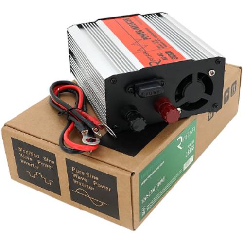 Инвертор напряжения RITAR RSX-500 12V/220V 500W Дополнительно 1 x Shuko, клеммные провода, BOX, Q20