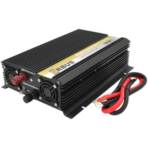 Инвертор напряжения ORBUS ORMS24-1800 2500Вт 24/220V Дополнительно Approximated, 2 Shuko, клеёные провода, 5 предохранителей