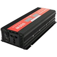 Інвертор напруги DEMUDA YT-D800W-12V 12/220V