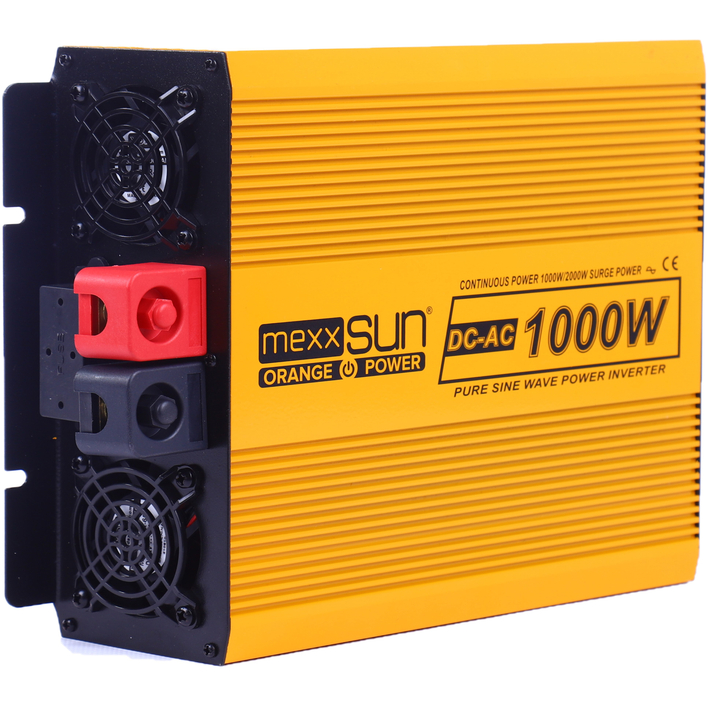 Инвертор напряжения MEXXSUN 12V/220V 1000W (MXSPSW-1000-12S) Входное напряжение 12