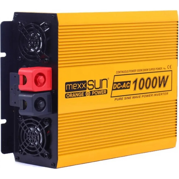 Инвертор напряжения MEXXSUN 24V/220V 1000W (MXSPSW-1000-24S) Выходное напряжение 220