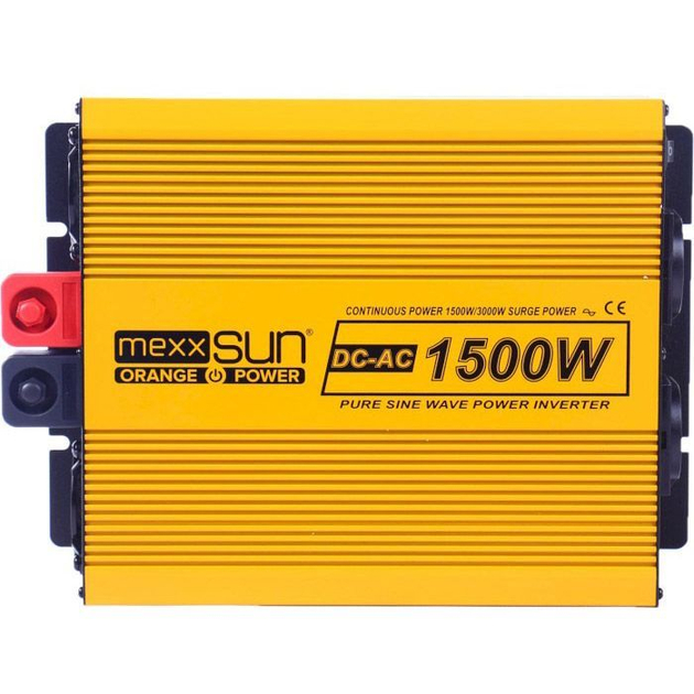Инвертор напряжения MEXXSUN 24V/220V 1500W (MXSPSW-1500-24S)