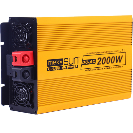 Інвертор напруги MEXXSUN 12V/220V 2000W (MXSPSW-2000-12S) Вихідна напруга 220