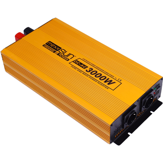 Інвертор напруги MEXXSUN 12V/220V 3000W (MXSPSW-3000-12S) Вихідна напруга 220