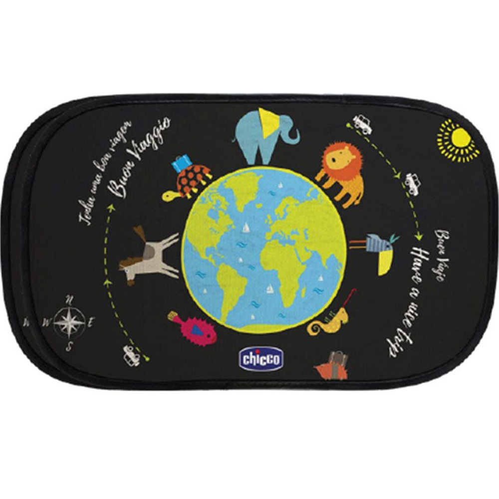 Солнцезащитный экран CHICCO 51 х 31 см 2шт Black (09795.00)