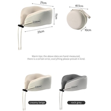 Подушка NATUREHIKE CNK2450WS019 с памятью серая (6976023920608)