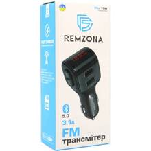 FM-трансмиттер REMZONA Vibe 15W FMAA-01BK (6934247659476)