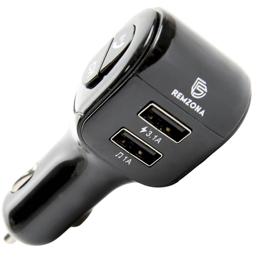 FM-трансмиттер REMZONA Vibe 15W FMAA-01BK (6934247659476)