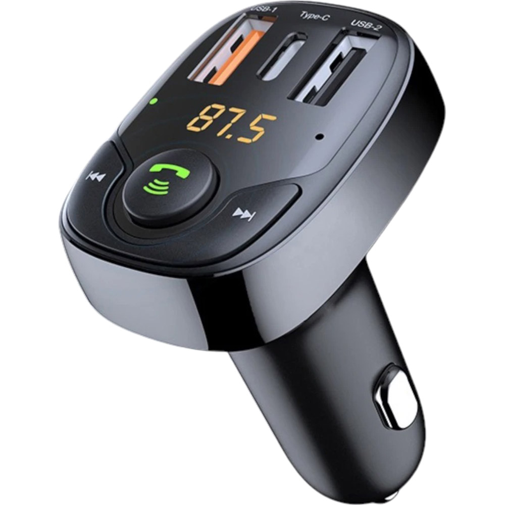 FM-трансмиттер REMZONA Vibe PD 36W FMAAC-02BK (6902856190628) Защита от перегрева True