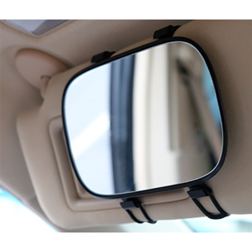 Дзеркало VOLTRONIC 170 x 110 мм Black (YT41157) Матеріал пластик