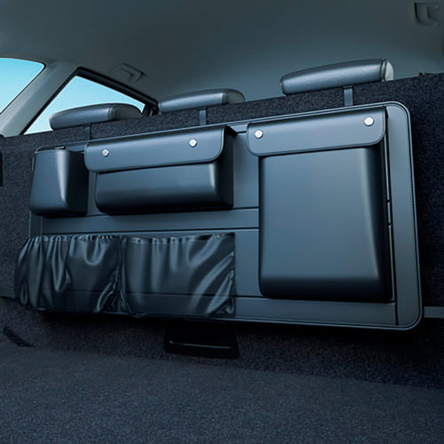 Автоорганайзер CABULE 90 x 45 см Black (CABULE-9045-Bl) Матеріал штучна шкіра