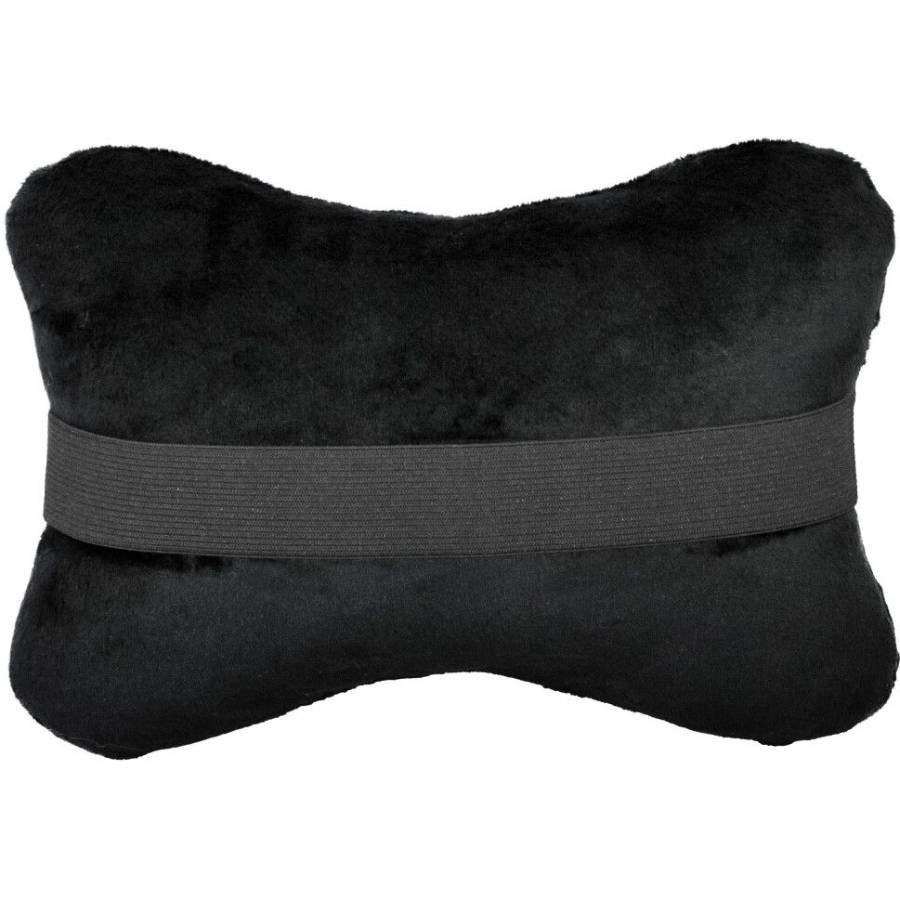 Подголовник-подушка Tigres Буковель Black (ПД-0498) Дополнительно Материал - искусственный мех (100 % полиэстер), наполнитель - волокно силиконизированное