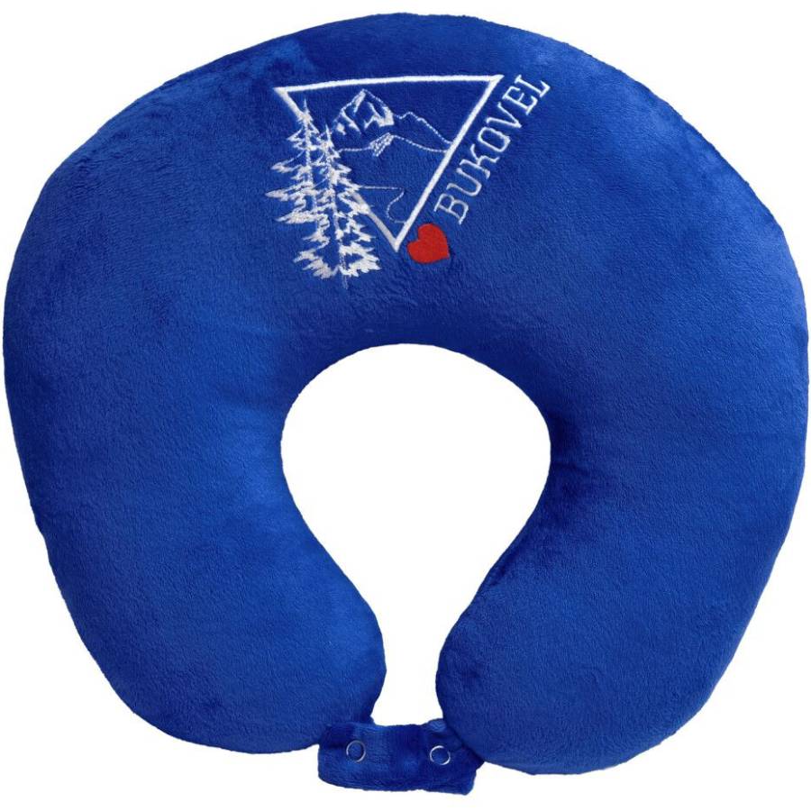 Подголовник Tigres I Love Bukovel Blue (ПД-0481)