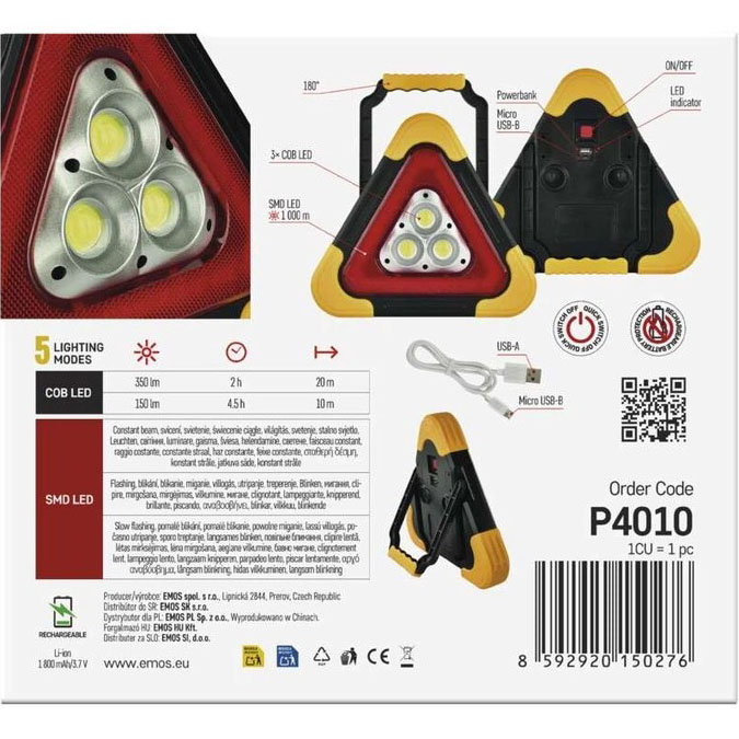 Покупка Фонарь аварийной остановки EMOS P4010