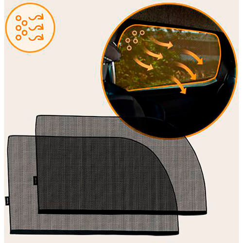 Фото 4 Сонцезахисний екран LIONELO SunBlocker 2шт Black (LO-SUNBLOCKER BLACK)