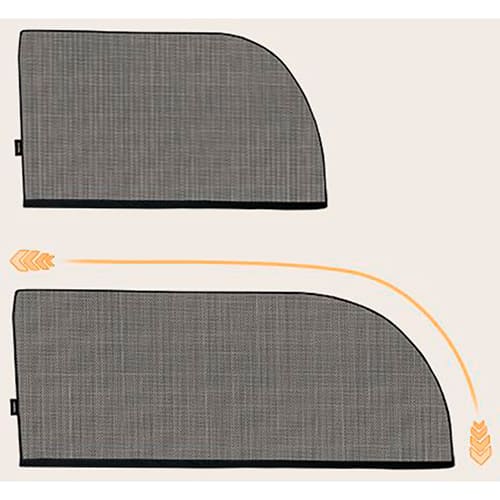 Зовнішній вигляд Сонцезахисний екран LIONELO SunBlocker 2шт Black (LO-SUNBLOCKER BLACK)