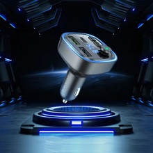 FM-трансмітер BOROFONE BC48 Broad QC3.0 18W Black (6941991104039)