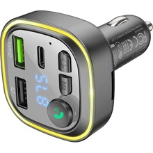 FM-трансмітер BOROFONE BC48 Broad QC3.0 18W Black (6941991104039)