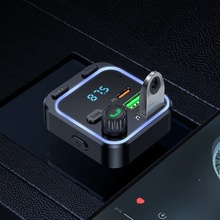 FM-трансмітер BOROFONE BC53 Highway PD20W+QC3.0 18W Black (6941991108457)