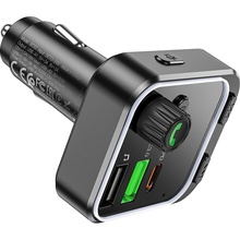 FM-трансмітер BOROFONE BC53 Highway PD20W+QC3.0 18W Black (6941991108457)