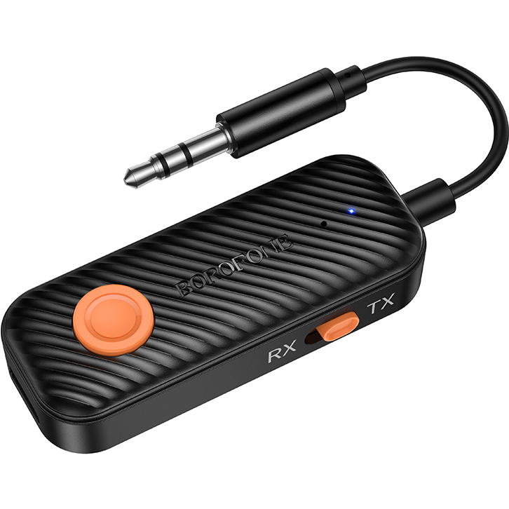 Bluetooth ресивер BOROFONE BC62 Walker AUX BT audio receiver/transmitter (6941991124143)